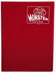 Monster Binder 9 Pkt HoloFoil Red